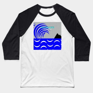 Mavericks California surf design A Baseball T-Shirt